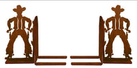 Cowboy Bookend Set - Ozark Cabin Décor, LLC