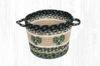 Shamrock Braided Jute Utility Baskets - Ozark Cabin Décor, LLC