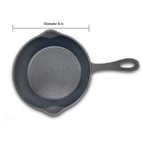 8 - in Cast Iron Skillet - Ozark Cabin Décor, LLC