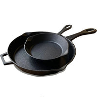 8 - in and 12 - in Cast Iron Skillet Set - Ozark Cabin Décor, LLC