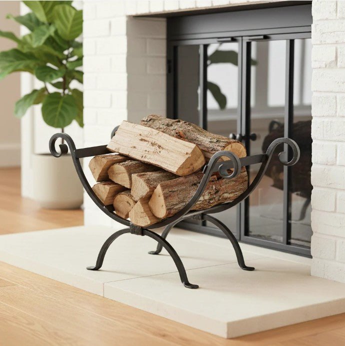 Iron Log Basket - Meadow