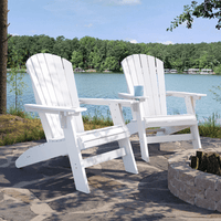 St Simons Curved Back Adirondack Chair - Ozark Cabin Décor, LLC