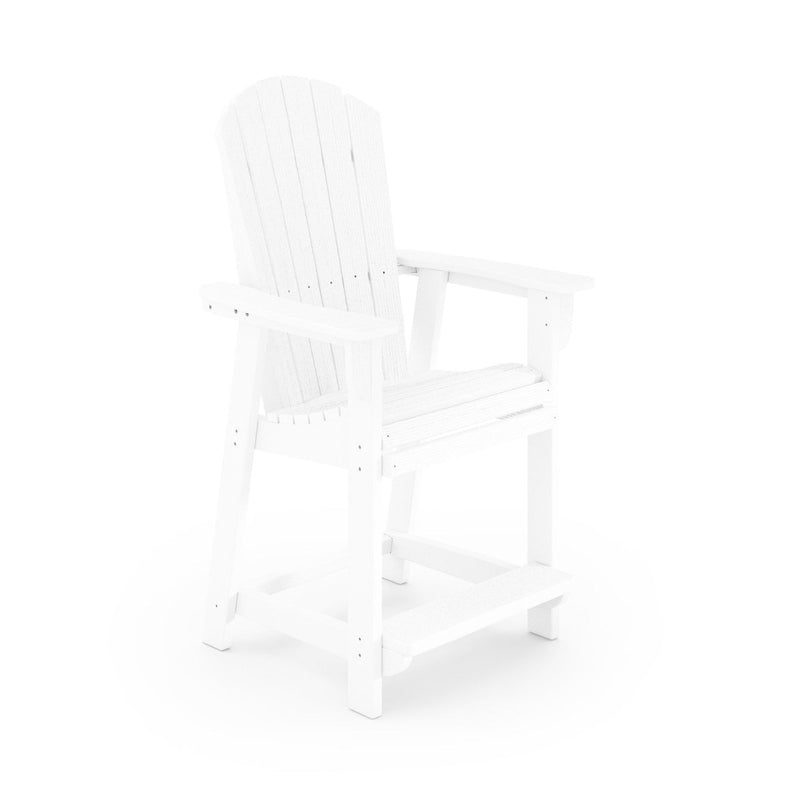 St Simons Fan Back Counter Chair (Premium) - Ozark Cabin Décor, LLC