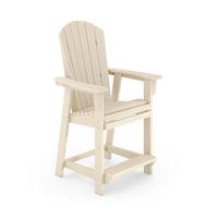St Simons Fan Back Counter Chair (Premium) - Ozark Cabin Décor, LLC
