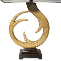 Antler Twirl Table Lamp - Ozark Cabin Décor, LLC