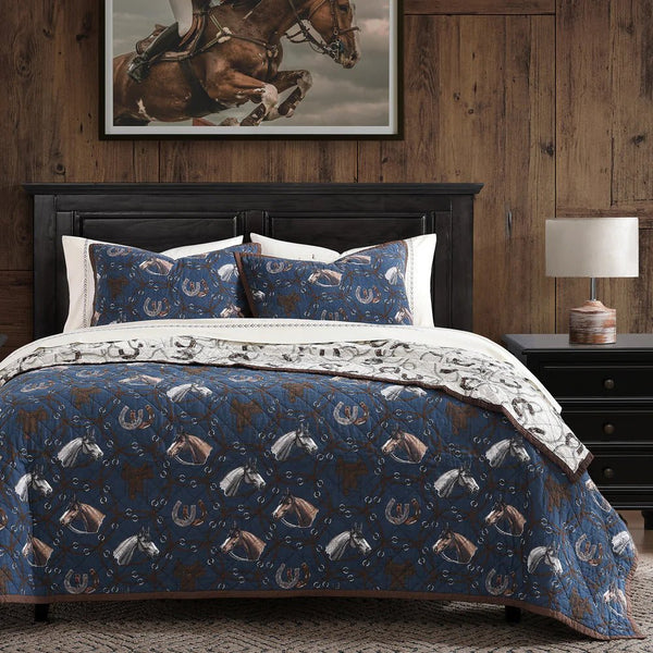 Saratoga Quilt Set - King - Ozark Cabin Décor, LLC