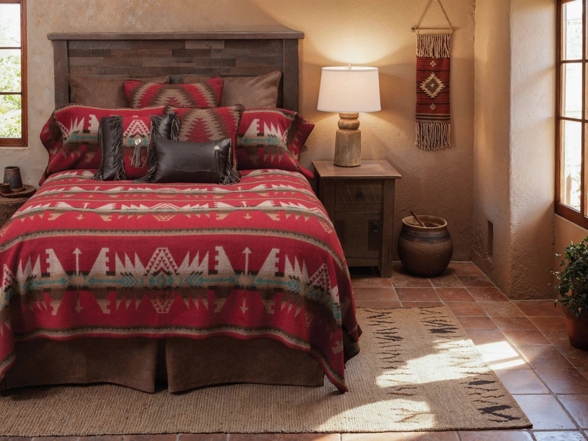 Yellowstone Luxury Bedspread Set - 5 Sizes - Ozark Cabin Décor, LLC