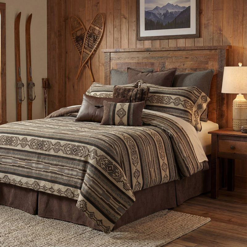 Lodge Lux II Bedspread Set - 5 Sizes - Ozark Cabin Décor, LLC
