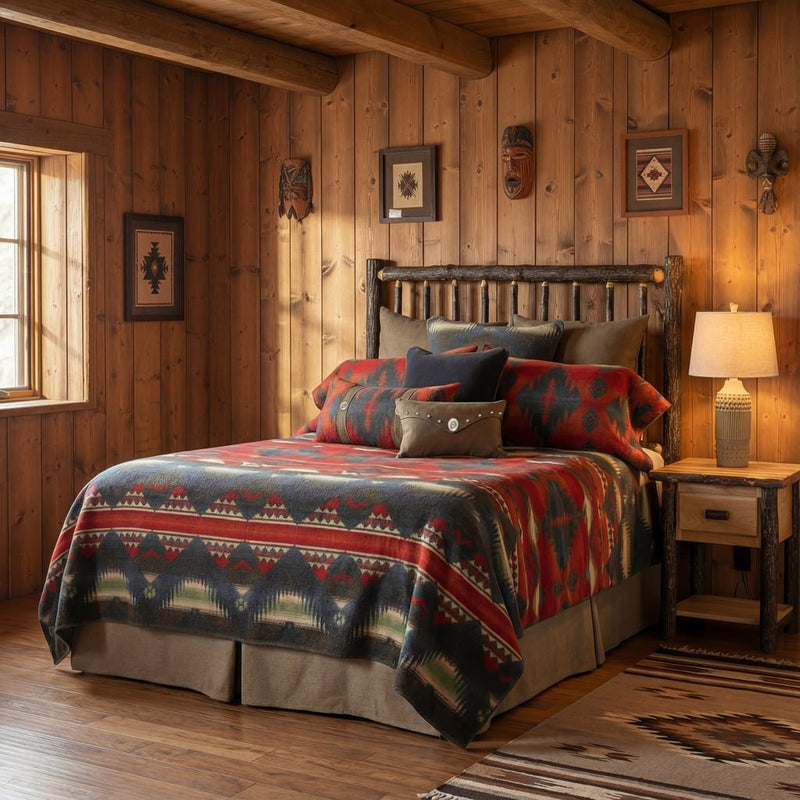 Socorro III Bedspread Set - 5 Sizes - Ozark Cabin Décor, LLC