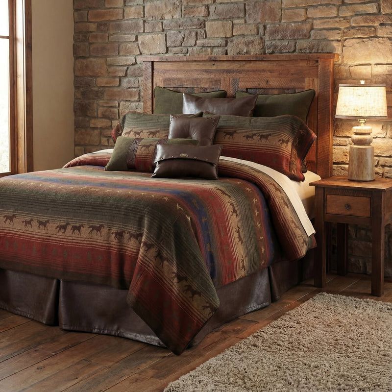 Mustang Canyon III Bedding Set - 5 Sizes - Ozark Cabin Décor, LLC