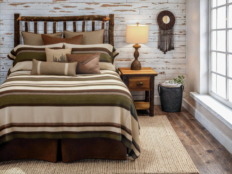 Sage Valley Luxury Bedspread Set - 5 Sizes - Ozark Cabin Décor, LLC