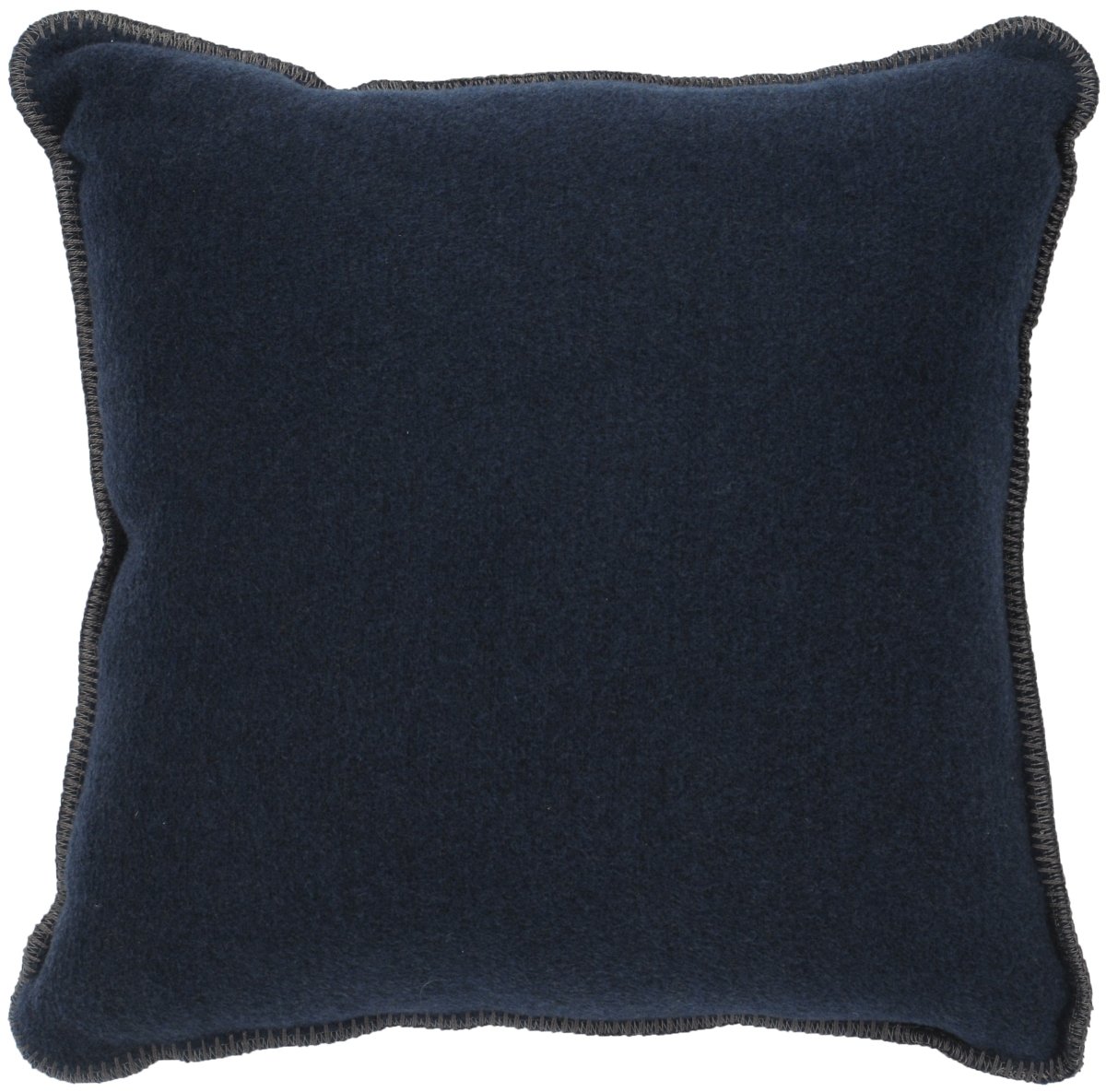 Wooded River Solid Midnight Wool Pillow - Ozark Cabin Décor, LLC