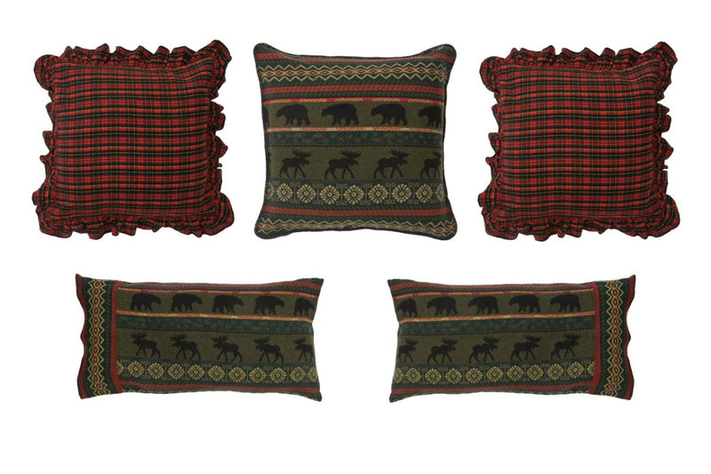 McWoods Luxury Bedspread Set - 5 Sizes - Ozark Cabin Décor, LLC
