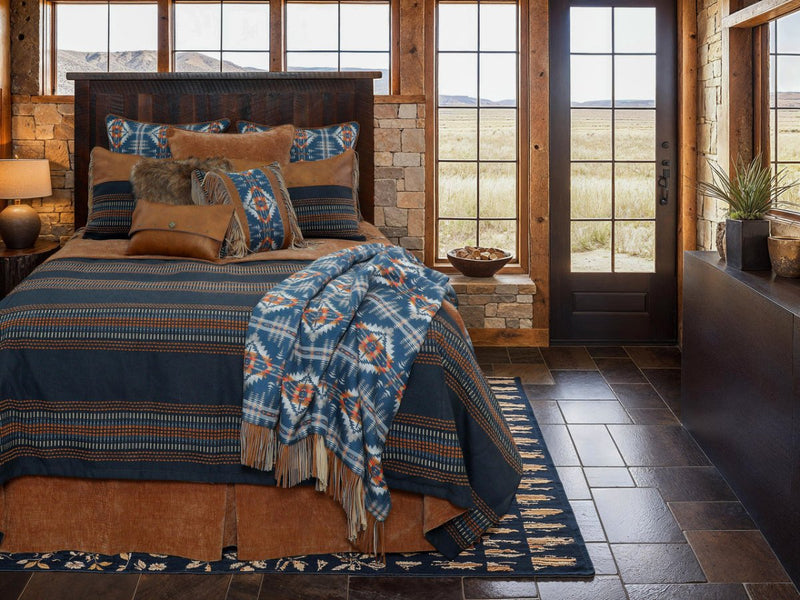 Moreno Midnight Luxury Coverlet Set - 5 Sizes - Ozark Cabin Décor, LLC