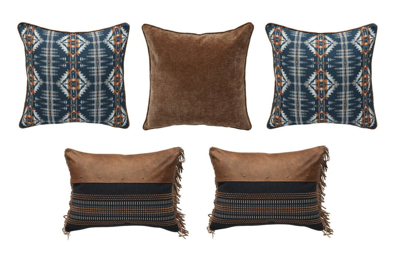 Moreno Midnight Luxury Coverlet Set - 5 Sizes - Ozark Cabin Décor, LLC