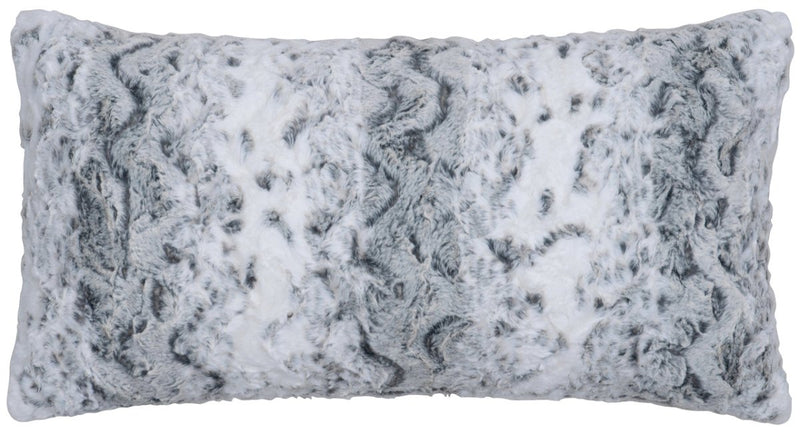 Snow Owl Cuddle Fur Lumbar Pillow - Ozark Cabin Décor, LLC