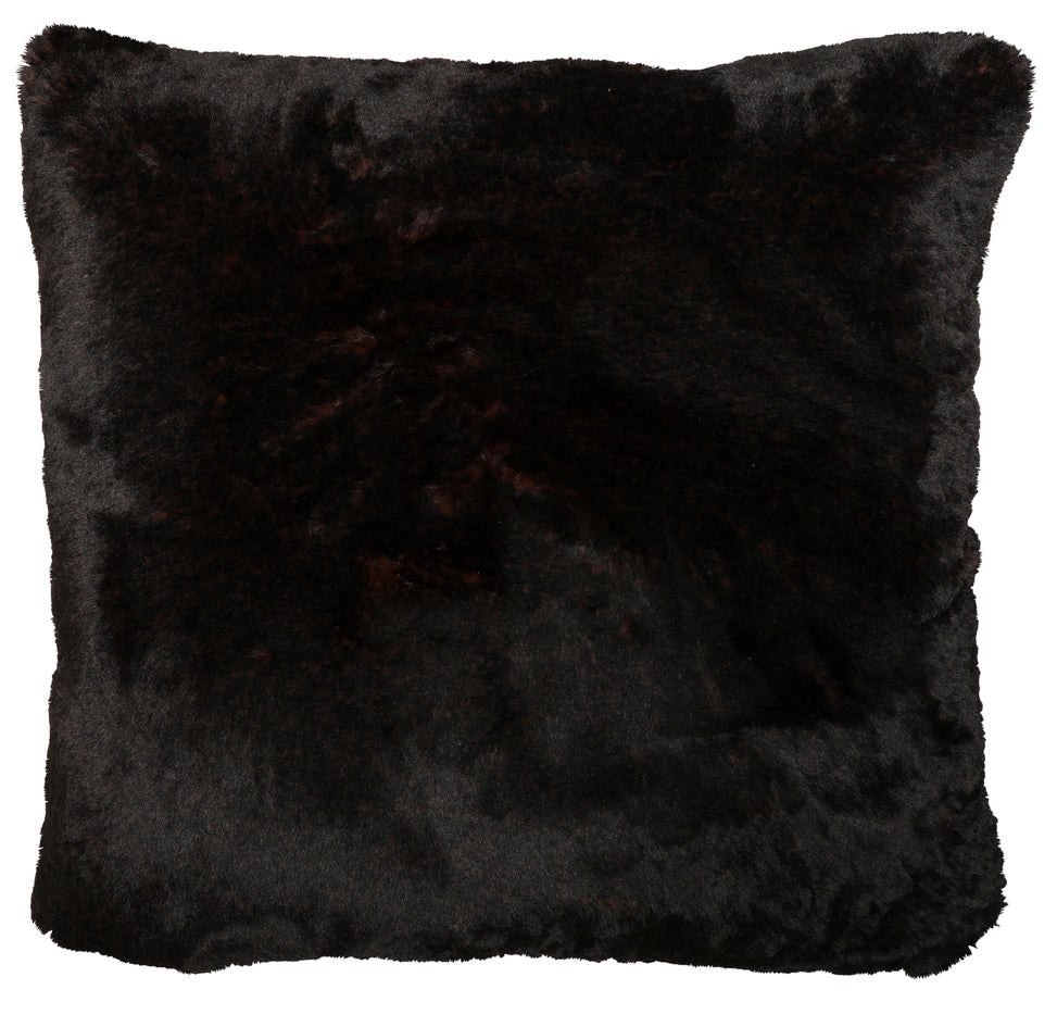 French Roast Faux Fur Euro Cover