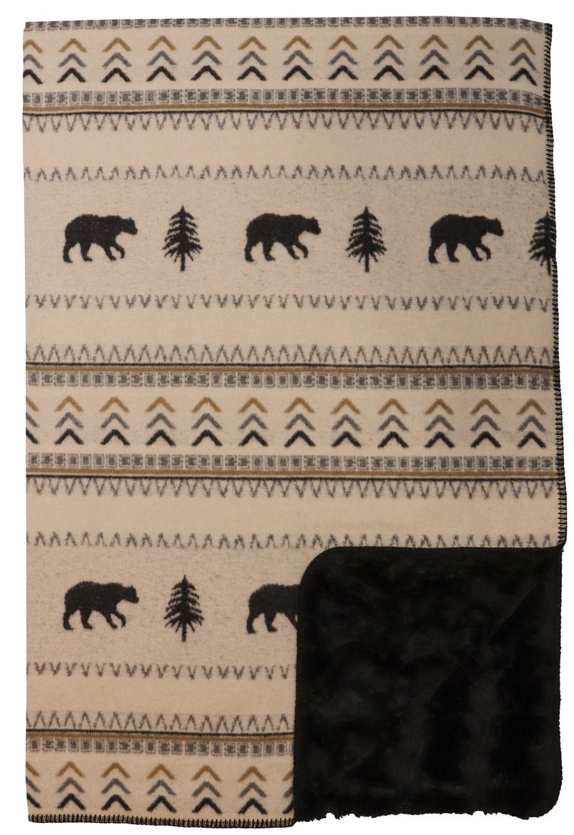 Wooded River Boulder Premier Throw