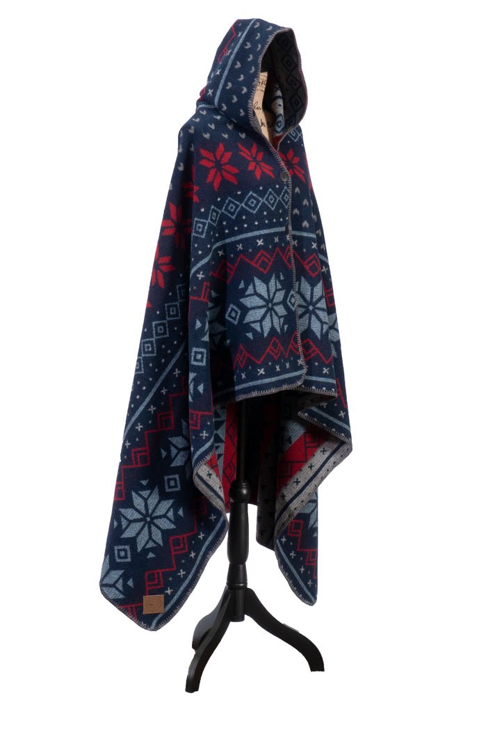 Wooded River Nordic Wool Throw - Thumbnail 2