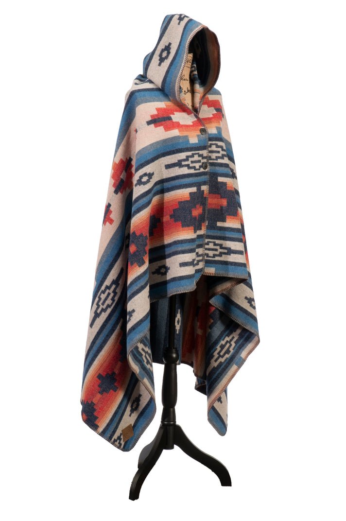 Red Rock Canyon Hooded Throw