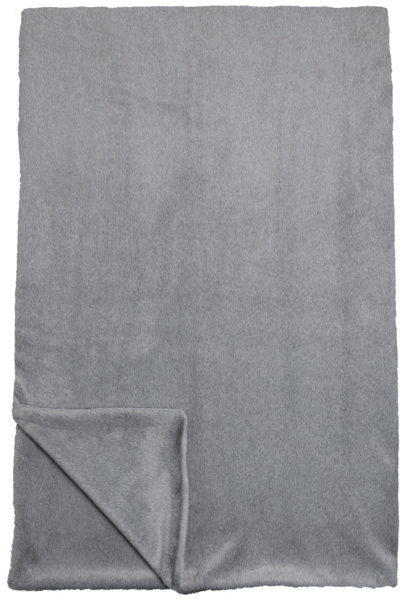 Cashmere Mica Faux Fur Throw