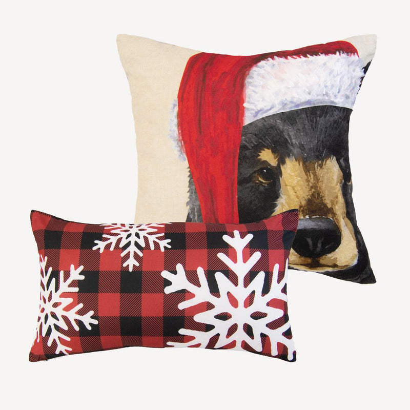Winter Cottage Pillow Set - Ozark Cabin Décor, LLC