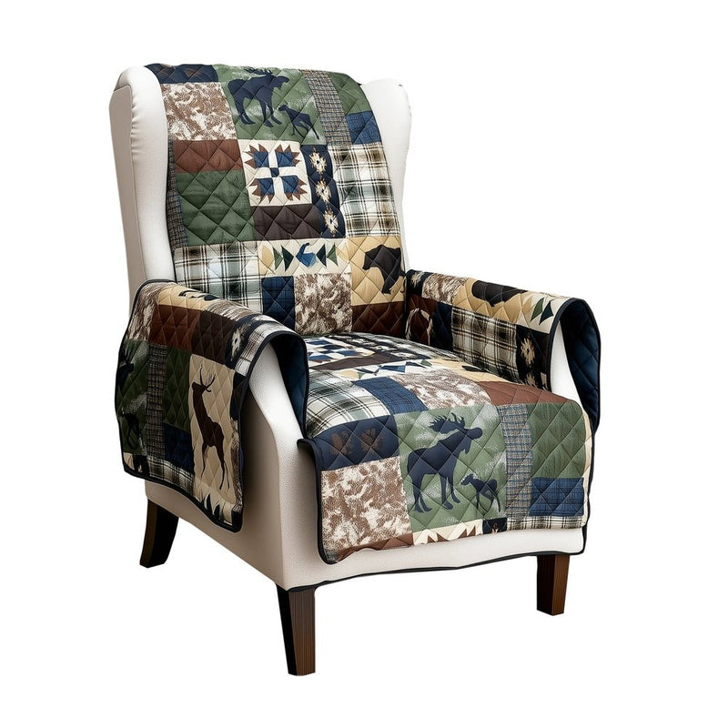 Rustica Quilted Chair Cover - Ozark Cabin Décor, LLC