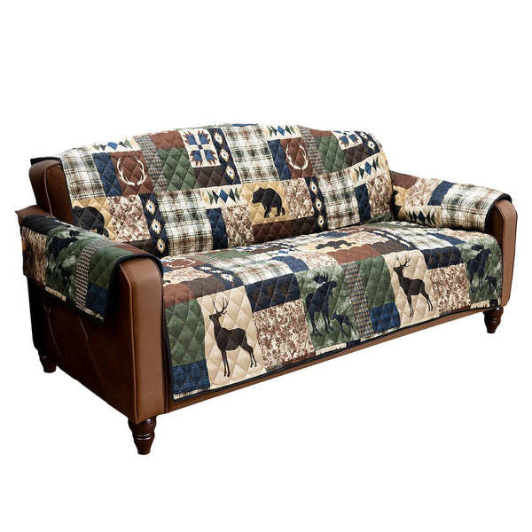 Rustica Quilted Sofa Cover (Oversized) - Ozark Cabin Décor, LLC