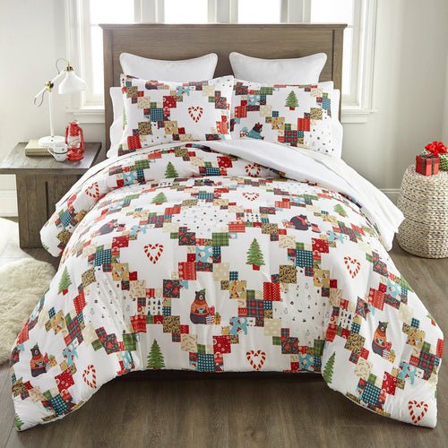 Holiday Love Comforter Set - King - Ozark Cabin Décor, LLC