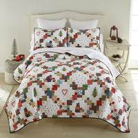 Holiday Love Quilted Set - King - Ozark Cabin Décor, LLC