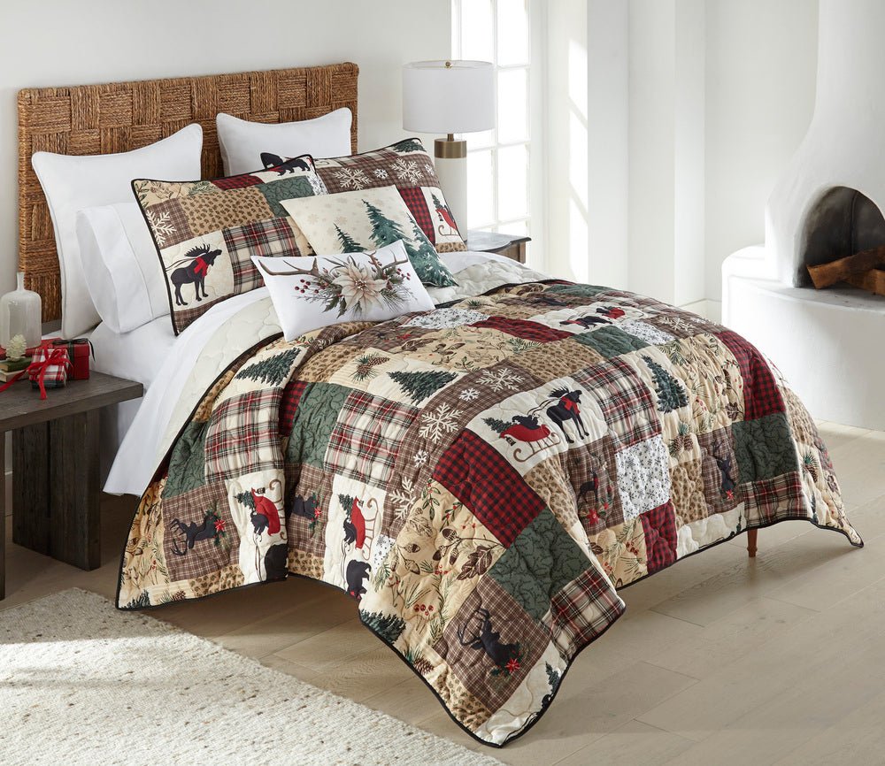 Dashing Quilted Set - King - Ozark Cabin Décor, LLC