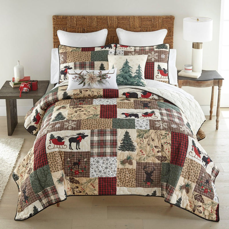 Dashing Quilted Set - King - Ozark Cabin Décor, LLC