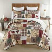 Dashing Quilted Set - King - Ozark Cabin Décor, LLC