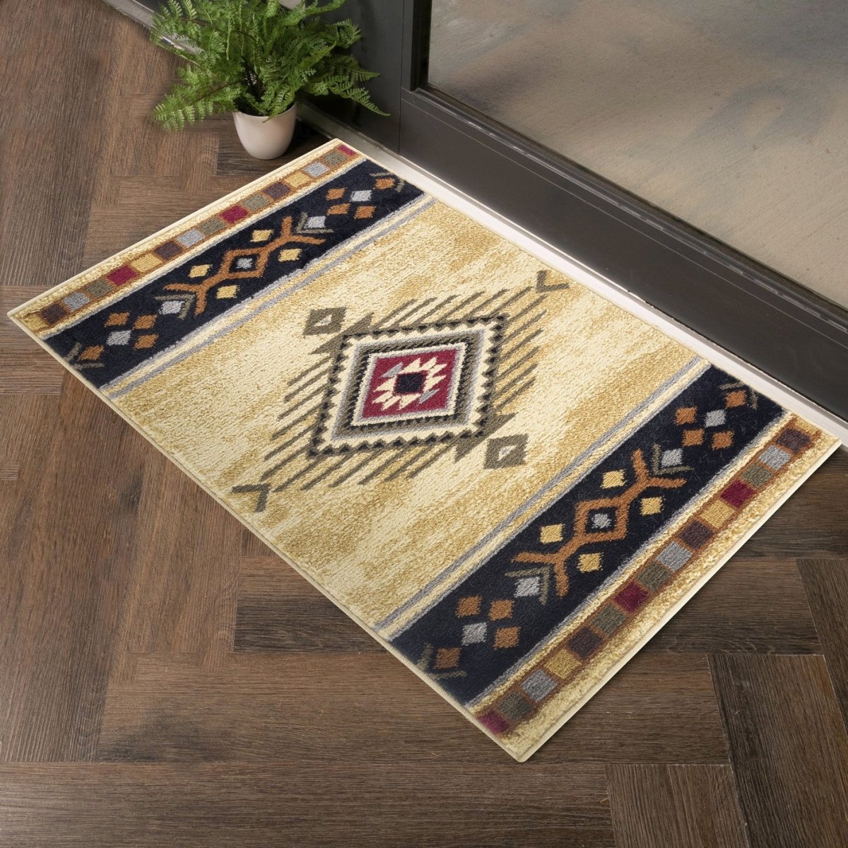 Mid Point 2'x3' Accent Rug - Ozark Cabin Décor, LLC