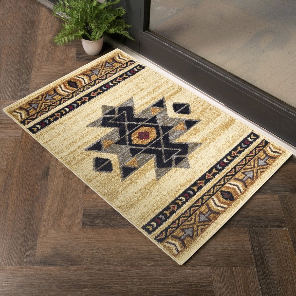 Buffalo Ranch 2'x3' Accent Rug - Ozark Cabin Décor, LLC