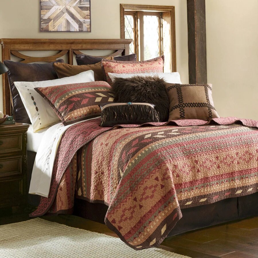 Broken Arrow Reversible Quilt Set