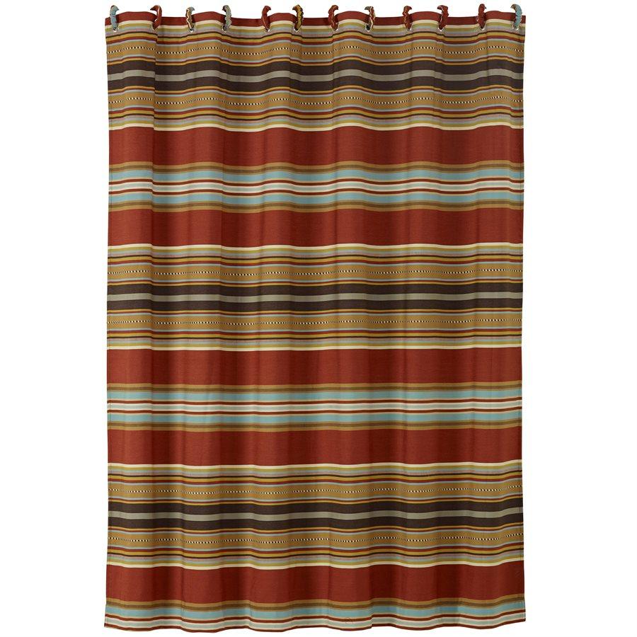 Calhoun Striped Shower Curtain