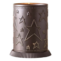 Candle Warmer with Country Star in Kettle Black - Ozark Cabin Décor, LLC