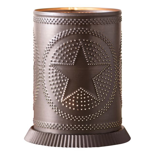 Candle Warmer with Regular Star in Kettle Black - Ozark Cabin Décor, LLC