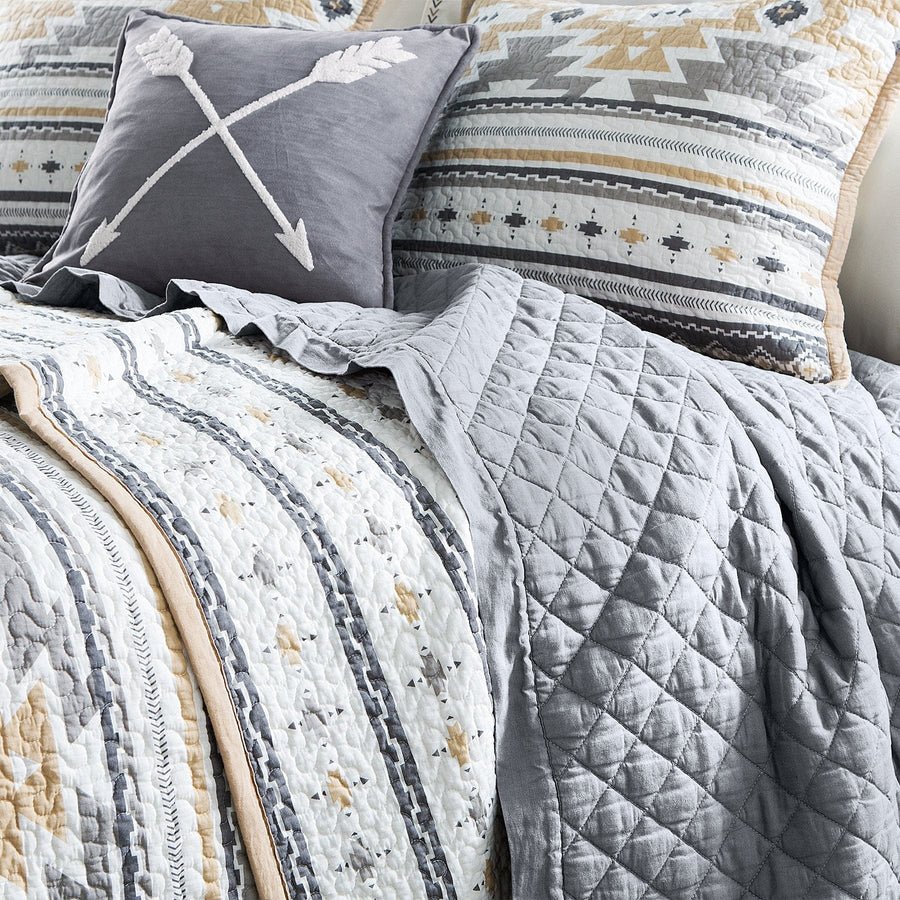 Desert Sage Reversible Quilt Set - Thumbnail 3