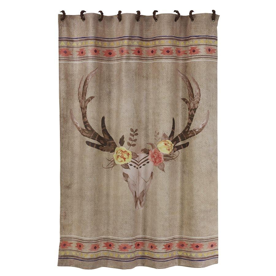 Desert Skull Shower Curtain - Ozark Cabin Décor, LLC