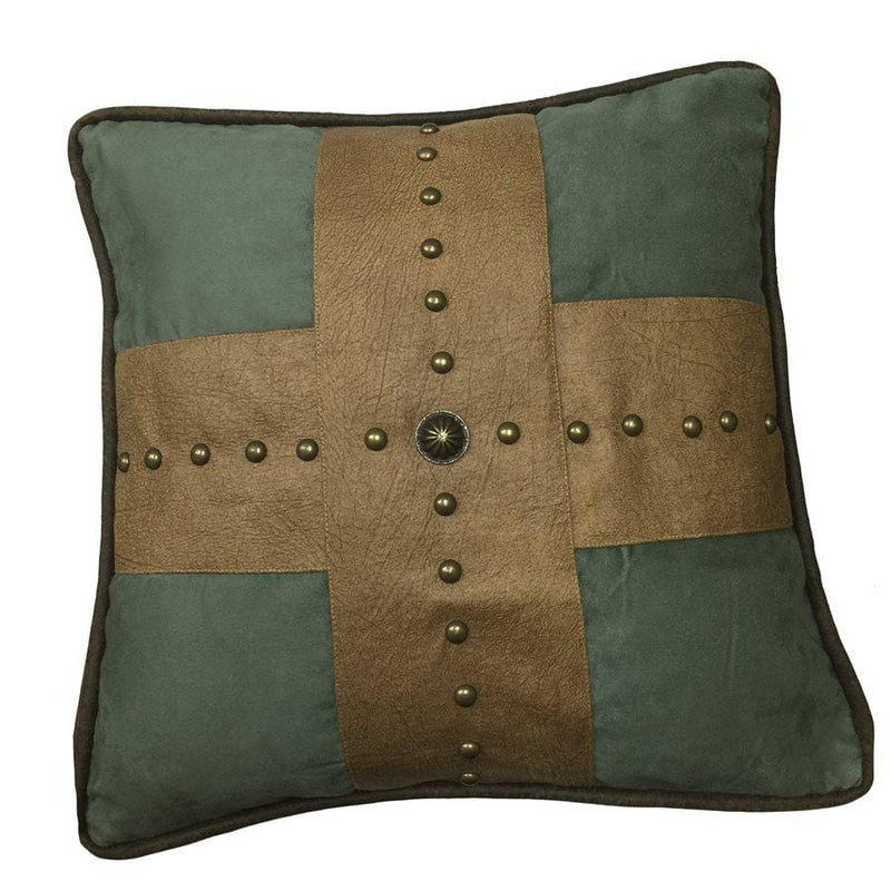 Tatonka Fringed Deer Suede Pillow