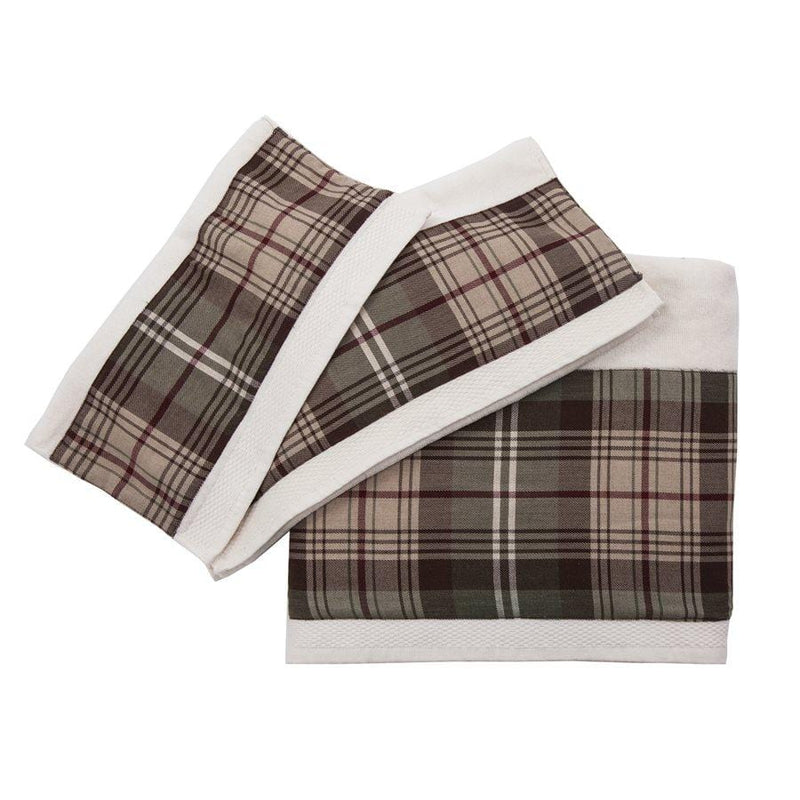 Cabin Lodge Themed Kitchen Towels Set