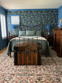 Rose Bud Wrought Iron Bed - California King - Ozark Cabin Décor, LLC