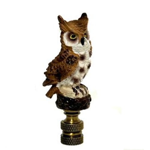 Owl Lamp Finial - Ozark Cabin Décor, LLC