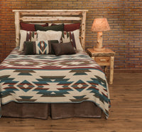 Puesta Del Sol Bedspread Set - 5 Sizes - Ozark Cabin Décor, LLC