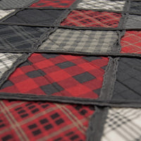 Lumberjack Cotton Pieced Quilt Set - King - Ozark Cabin Décor, LLC