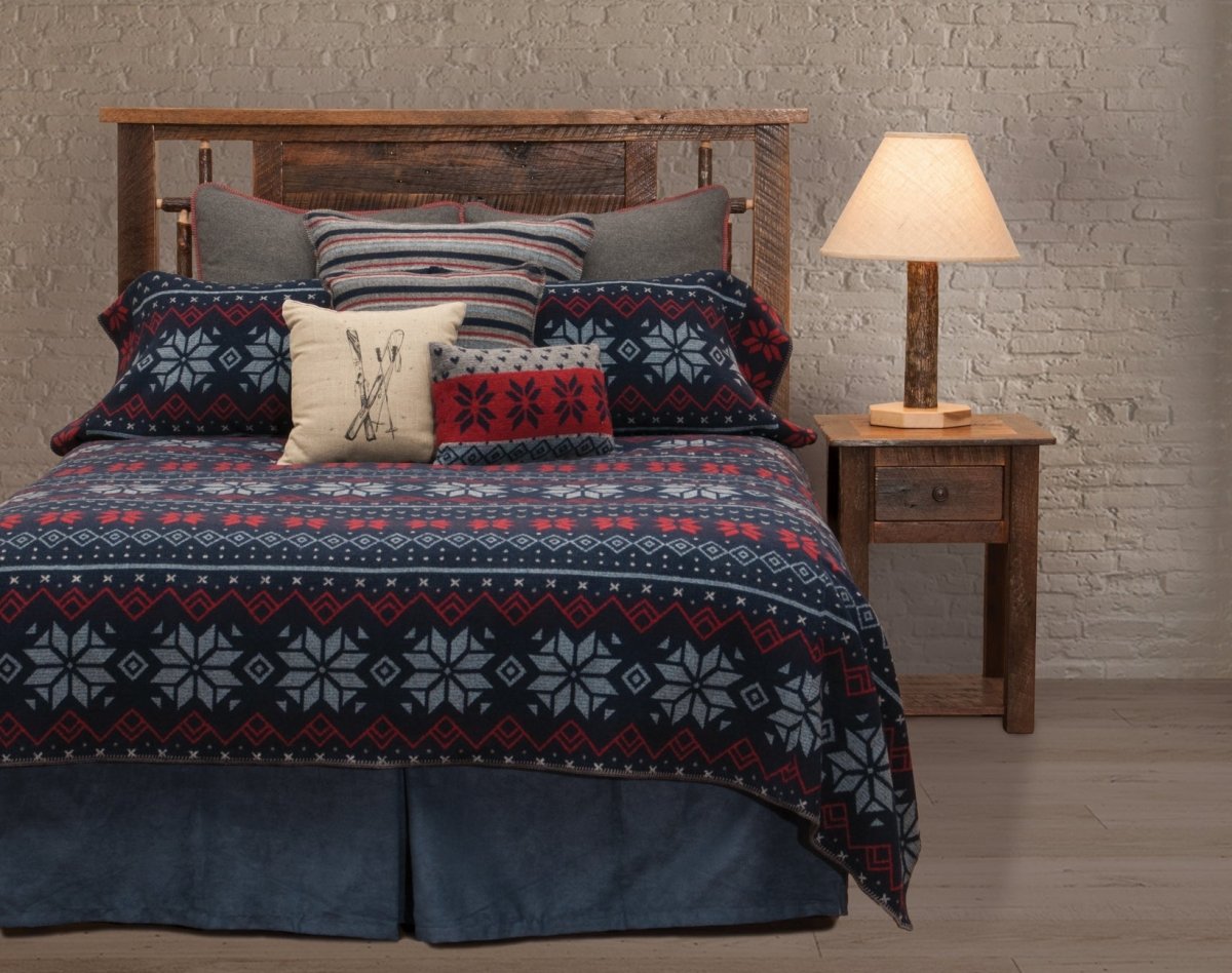 Wooded River Nordic Luxury Bedspread Set - Thumbnail 2