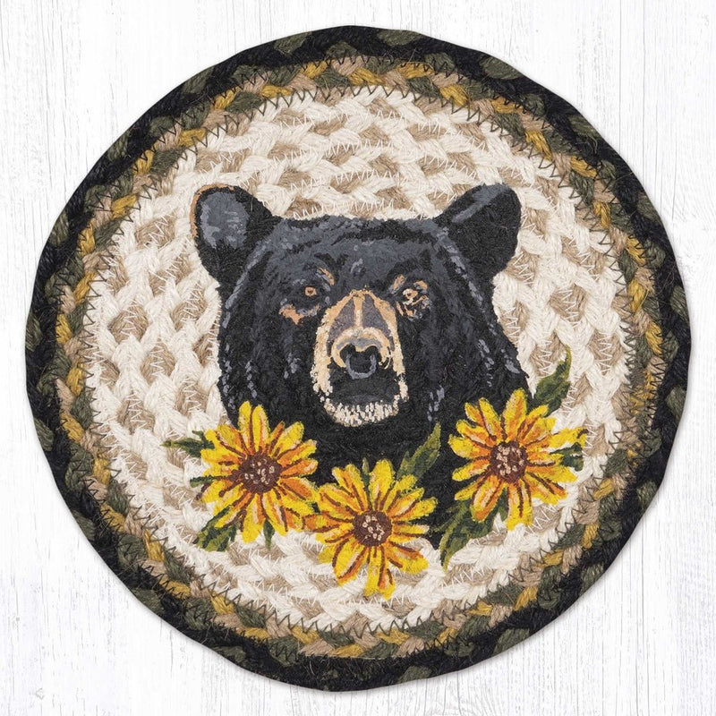 Bear Floral Trivet - Ozark Cabin Décor, LLC