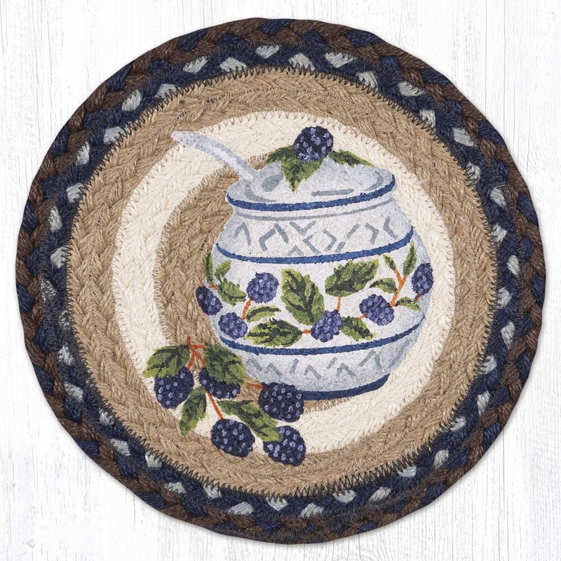 Jam Jar Blackberry Trivet - Ozark Cabin Décor, LLC